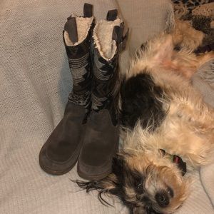 Sanuk Navajo and Suede Boots